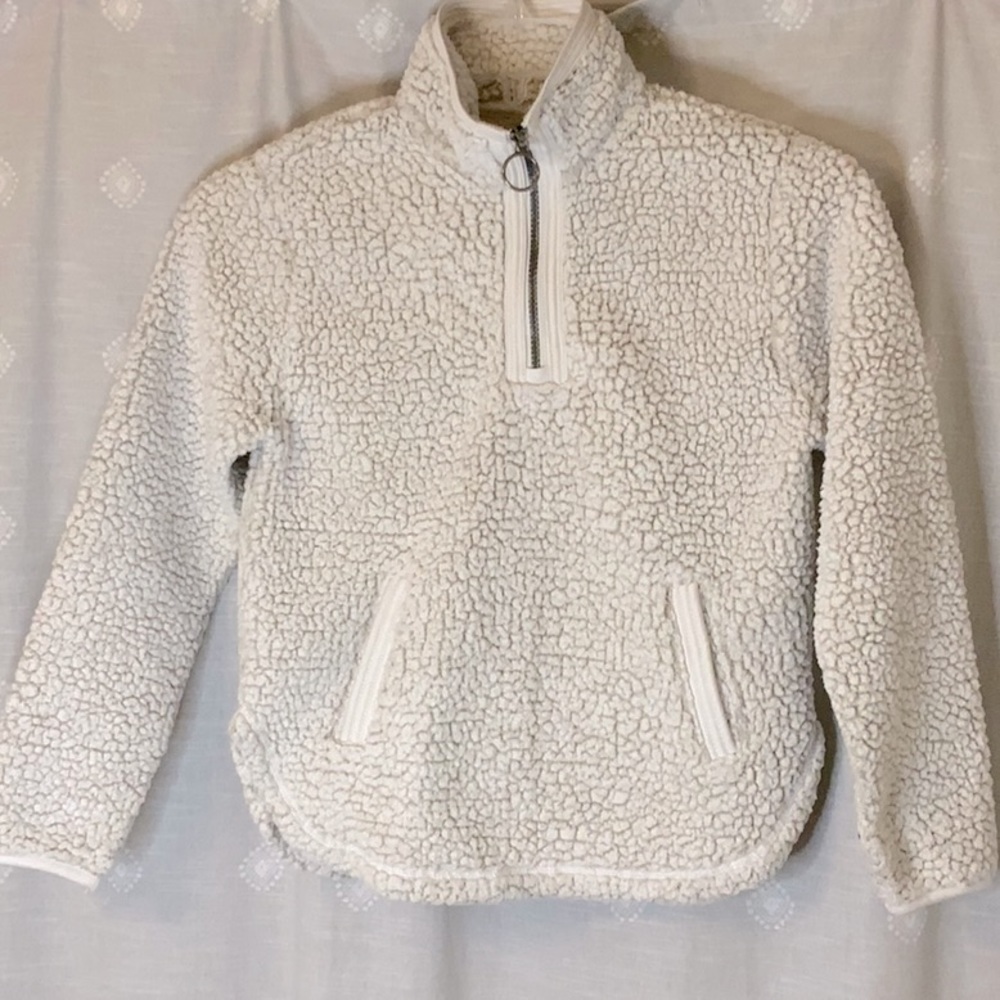 Girls Sherpa Pullover Size 10/12